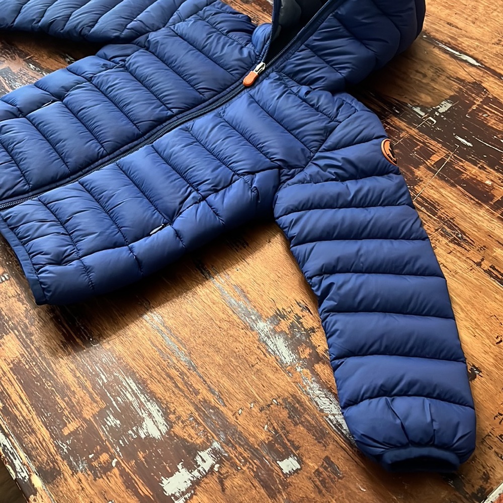 NWOT Save The Duck Lightweight Puffer Jacket Kids 4 - Picture 9 of 17